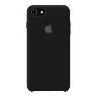 Силиконовый чехол Apple Silicone Case Black для iPhone 7/8 (копия)